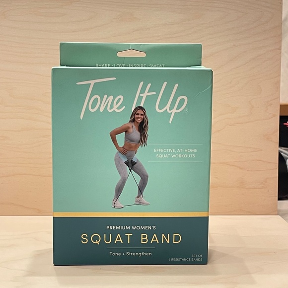 Tone It Up Premium Women's Squat Band-Set of 2 Bands - Picture 3 of 7